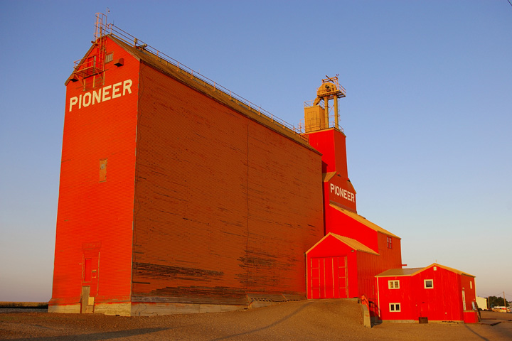 Big Old Orange Silo